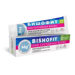 Крем-бальзам д/тела при суставных болях с бишофитом и вытяжкой из сакской грязи,90г