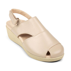 DTD-202 (цв.5-кофе) Туфли летние открытые (Ремни на велкро)