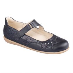 TW-229 (цв.8-черный кристалл, 28) Туфли (закр.нос,натур.кожа)