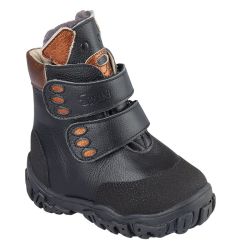 TW-522 (цв.3-черно-коричневый, 22) Ботинки (станд.задн., натур.мех, съемн.стелька)