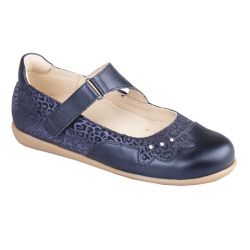 TW-229 (цв.9-синий леопард, 28) Туфли (закр.нос,натур.кожа)